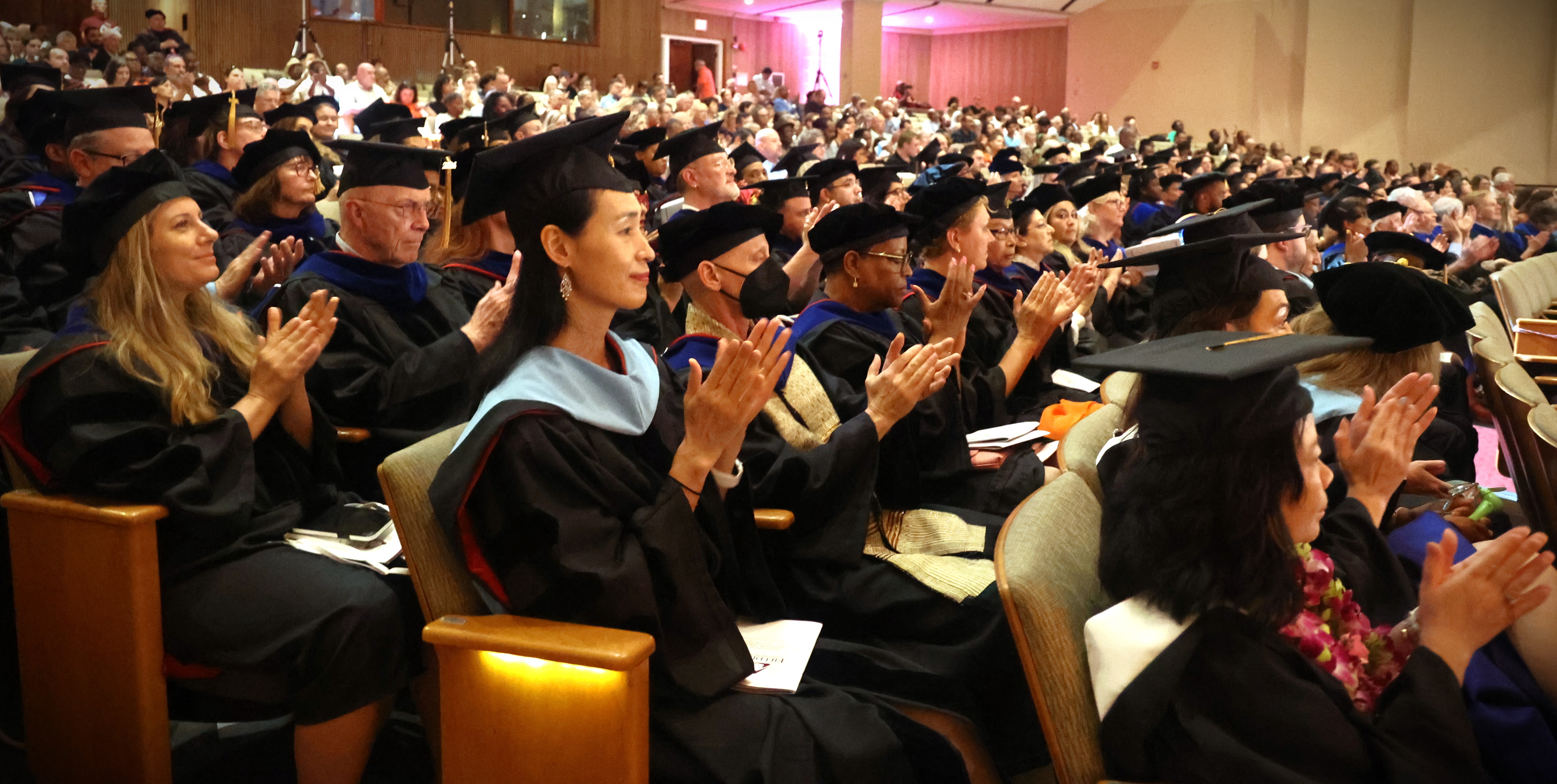 Graduates in Convocation Audience at Global Session July 2024